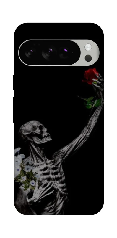 Чохол на Google Pixel 10 Pro Skeleton vs Rose фото 1 з 1