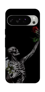 Чехол на Google Pixel 10 Pro Skeleton vs Rose фото 1 из 1