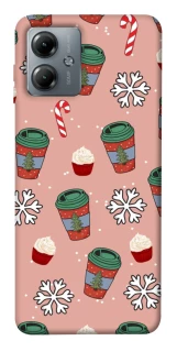 Чохол на Motorola Moto G14 Новорічний v38 фото 1 з 1