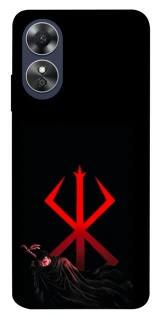 Чохол на Oppo A17 Berserk Red Logo фото 1 з 1
