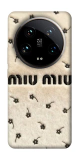 Чехол на Xiaomi 14 Ultra Miu Miu фото 1 из 1
