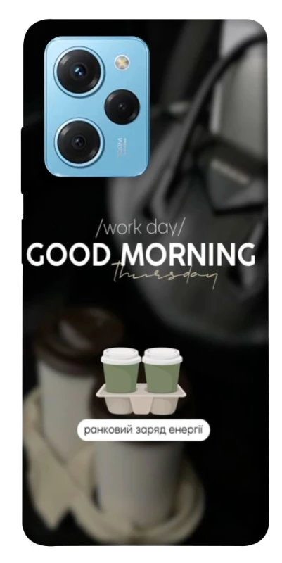 Чохол на Xiaomi Poco X5 Pro 5G Thursday coffee фото 1 з 1