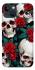 Чохол на Apple iPhone 13 (6.1") skull and rose фото 1 з 1