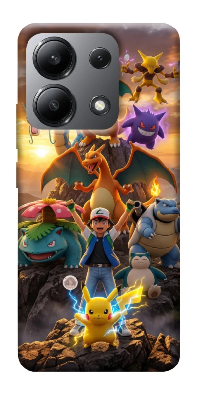 Чехол на Xiaomi Redmi Note 13 4G Pokemon фото 1 из 1