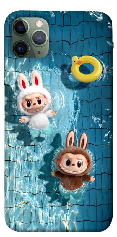 Чохол на Apple iPhone 11 Pro Max (6.5") Labubu in the pool фото 1 з 1