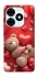 Чохол на TECNO Spark Go 2024 bear in hearts фото 1 з 1