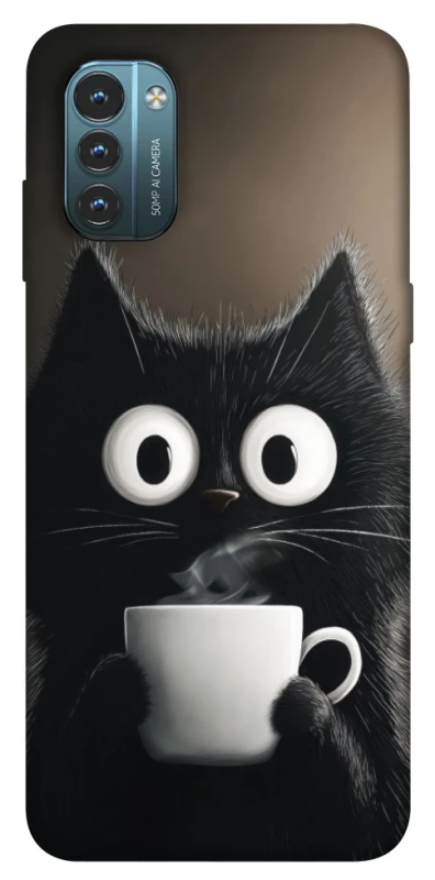 Чехол на Nokia G21 morning cat фото 1 из 1
