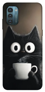Чехол на Nokia G21 morning cat фото 1 из 1