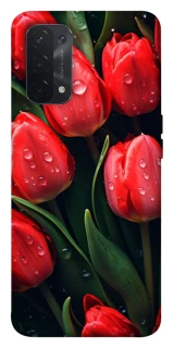 Чохол на Oppo A54 5G / A74 5G Червоні тюльпани фото 1 Чохол на Oppo A54 5G / A74 5G Червоні тюльпани фото 1 з 1