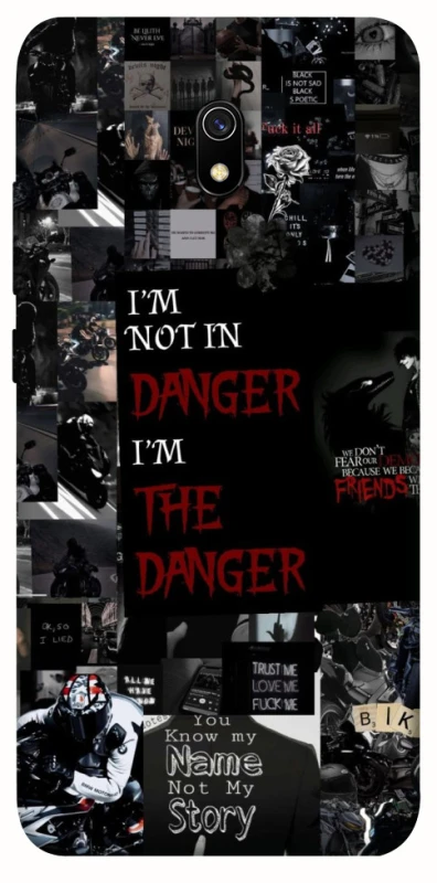Чехол на Xiaomi Redmi 8a Danger collage фото 1 из 1