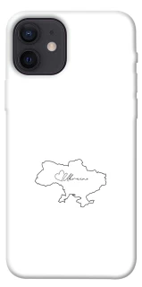 Чохол на Apple iPhone 12 (6.1") Ukraine map фото 1 з 1