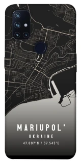 Чохол на OnePlus Nord N10 5G Mariupol map фото 1 з 1
