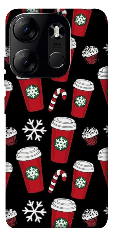 Чохол на Tecno Spark Go 2023 Новорічний v40 фото 1 з 1