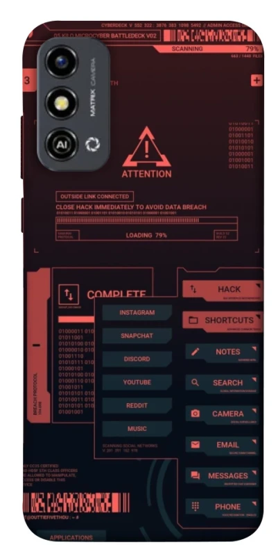 Чехол на ZTE Blade A53 Attention фото 1 из 1