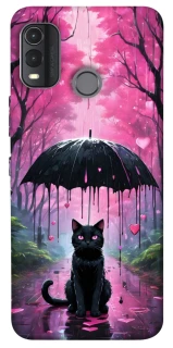 Чохол на Nokia G11 Plus Black cat фото 1 з 1