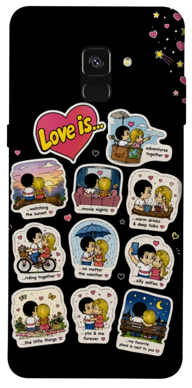Чохол на Samsung A530 Galaxy A8 (2018) Love is ver.4 фото 1 з 1