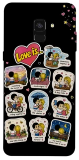 Чехол на Samsung A530 Galaxy A8 (2018) Love is ver.4 фото 1 из 1