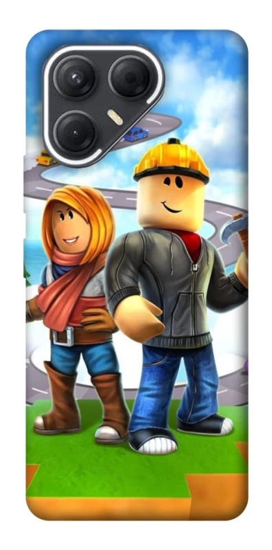 Чехол на TECNO Pova 7 Roblox Builder Adventure фото 1 из 1