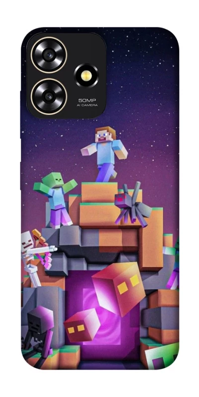 Чохол на ZTE Blade A73 4G Minecraft aesthetics фото 1 з 1