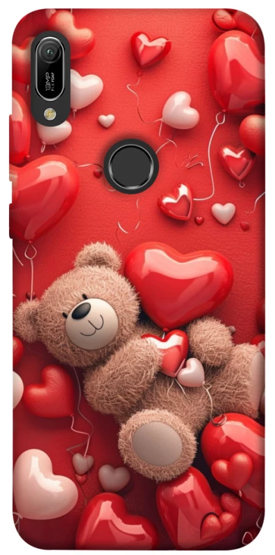 Чохол на Huawei Y6 (2019) bear in hearts фото 1 з 1