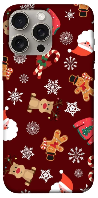 Чехол на Apple iPhone 15 Pro Max (6.7") Новогодний v6 фото 1 из 1