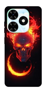 Чохол на TECNO Spark Go 2024 Blood Skull фото 1 з 1