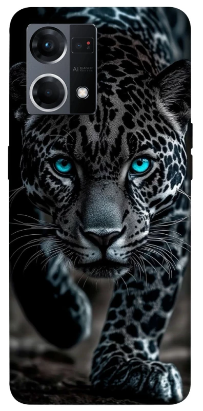 Чохол на Oppo Reno 7 4G blue eye leo фото 1 з 1