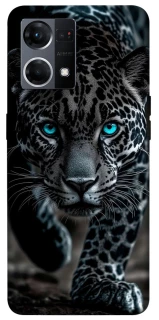 Чехол на Oppo Reno 7 4G blue eye leo фото 1 из 1