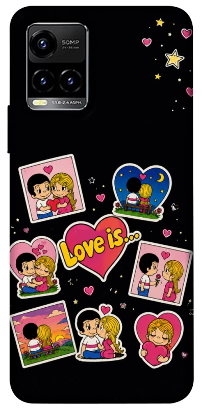 Чохол на Vivo Y21 / Y33s Love is фото 1 з 1