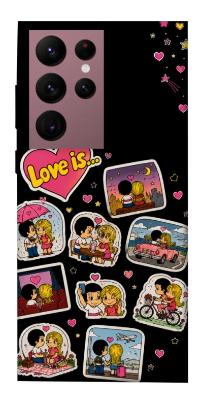 Чохол на Samsung Galaxy S22 Ultra Love is ver.3 фото 1 з 1