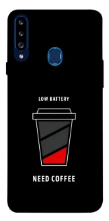 Чехол на Samsung Galaxy A20s Low battery фото 1 из 1