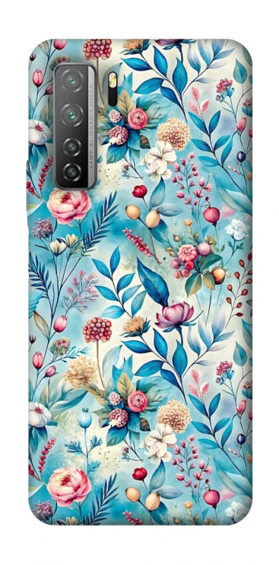 Чехол на Huawei Nova 7 SE Floral design ver.5 фото 1 из 1