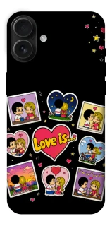 Чехол на Apple iPhone 16 Plus Love is ver.2 фото 1 из 1