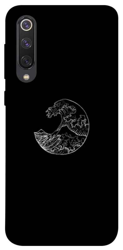 Чохол на Xiaomi Mi 9 SE Black tsunami фото 1 з 1