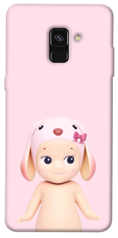 Чехол на Samsung A530 Galaxy A8 (2018) Pink Ribbon Hop фото 1 из 1