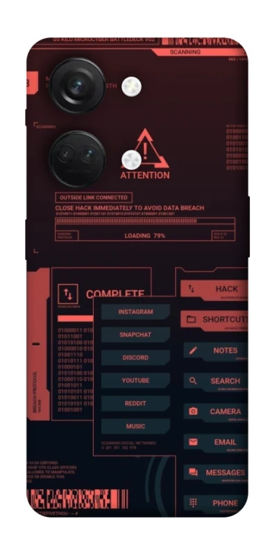 Чохол на OnePlus Nord 3 Attention фото 1 з 1