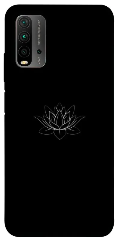 Чохол на Xiaomi Redmi 9T Black Lotus фото 1 з 1