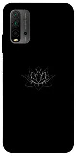 Чохол на Xiaomi Redmi 9T Black Lotus фото 1 з 1