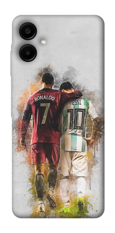 Чехол на Samsung Galaxy A07 Ronaldo и Messi фото 1 из 1