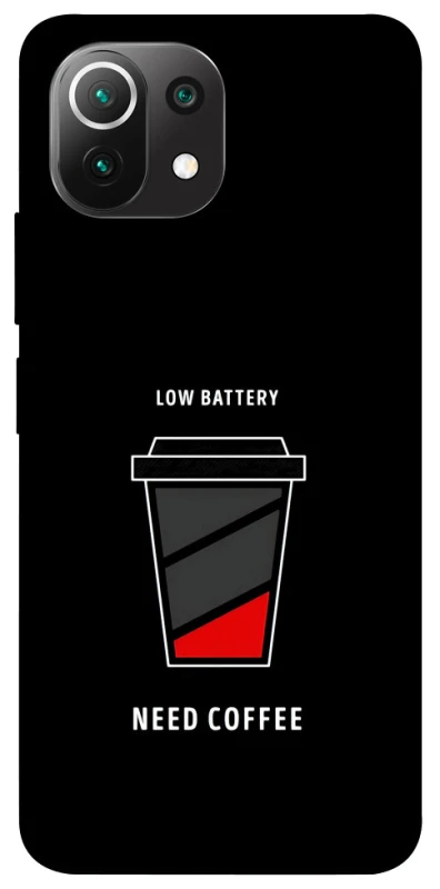 Чохол на Xiaomi Mi 11 Lite Low battery фото 1 з 1