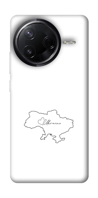 Чохол на Infinix Note 50 Pro Ukraine map фото 1 з 1