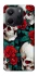 Чохол на Xiaomi Redmi Note 14 4G (Europe version) skull and rose фото 1 з 1
