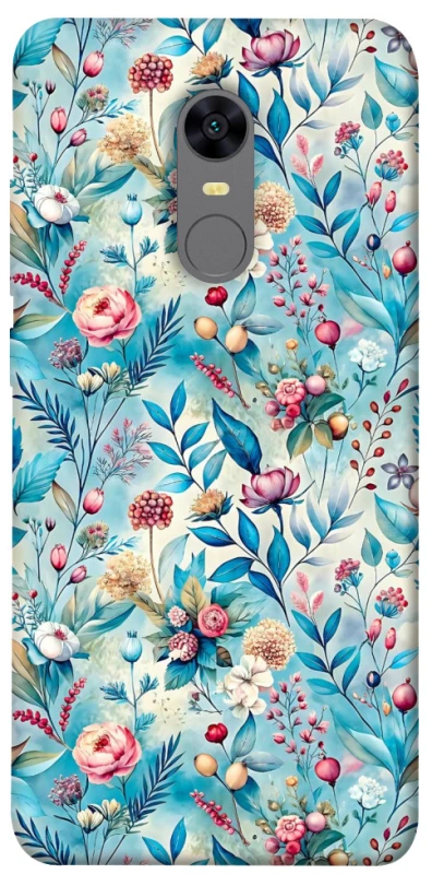 Чохол на Xiaomi Redmi 5 Plus / Redmi Note 5 (Single Camera) Floral design ver.5 фото 1 з 1