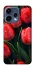 Чехол на Oppo Reno 15 Красные тюльпаны фото 2 из 2