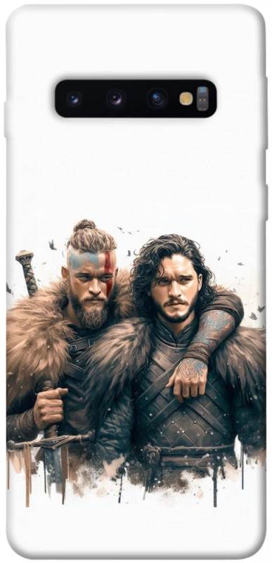Чехол на Samsung Galaxy S10 Ragnar and Snow фото 1 из 1