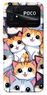 Чохол на Xiaomi Poco C40 Cute Cat v2 фото 1 з 1