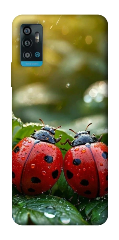 Чохол на ZTE Blade A71 Flowers v23 фото 1 з 1
