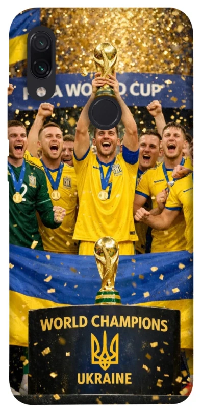 Чехол на Xiaomi Redmi Note 7 / Note 7 Pro / Note 7s UA-Football ver.5 фото 1 из 1