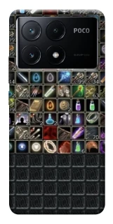 Чохол на Xiaomi Poco X6 Inventory menu ver.2 фото 1 з 1