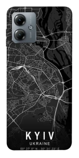 Чохол на Motorola Moto G14 Kyiv map фото 1 з 1